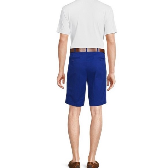NWT David Cremieux Blue Label Madison Flat Front Comfort Stretch 9" Shorts - Picture 3 of 3
